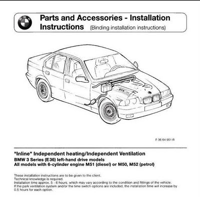 BMW Manuals - E36